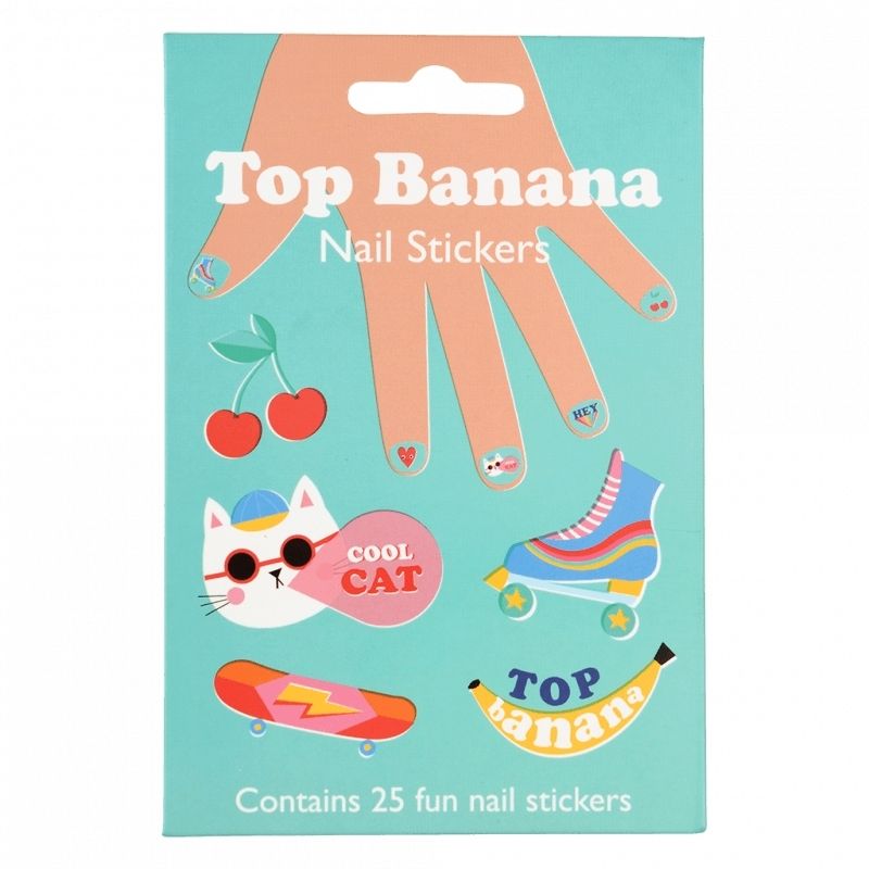 Rex London - Top Banana Nail Stickers